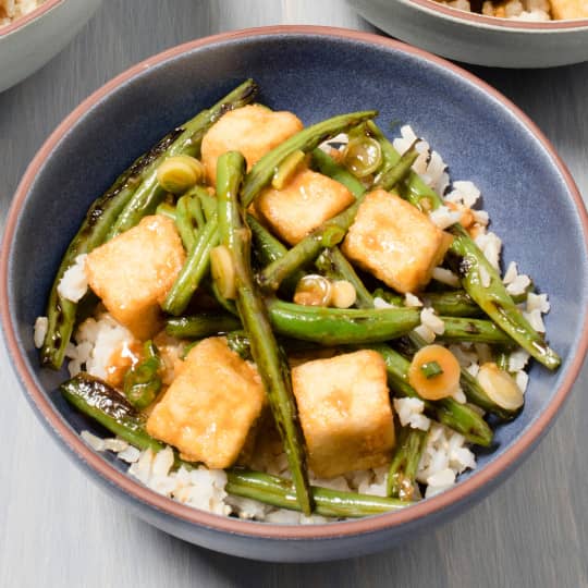 Easy StirFried Tofu with Green Beans for Kids America's Test Kitchen